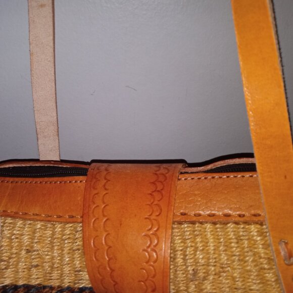 Xlarge sisal Kiondo Kikuyu Kenya Tote bag - Picture 5 of 5